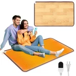 Qoubai Pvc 110V Heated Floor Mat Heater For Foot Warmer 31.5 X 20 Inch, Brown New. Price: $70.90.