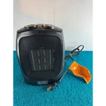 Black Decker Personal Ceramic Heater Fan Portable Compact 2 Settings Used. Price: $19.99.