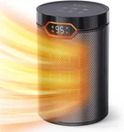 1500W Indoor Ceramic Heater For Bedroom, Office, Home W/ Thermostat & 24H Timer New. Price: $35.89.