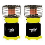 Comfort Gear 2 Pack 360 Degree Propane Heater, 7500 To 10000 Btu, Black/yellow New. Price: $201.99.