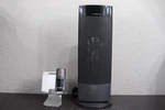 Lasko Ellipse Ceramic Tower Home Heater Tipover Black Remote CT18950 Used. Price: $75.00.