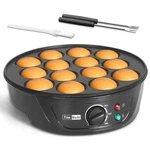Finemade Non Stick Mini Pancakes Maker Machine, Electric Poffertjes With Bro New. Price: $51.64.
