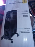 Perfect Aire Oil Filled Radiator Heater 1500W 5120 Btu Model 4010209 New. Price: $89.00.