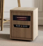 Modern Ember Portable Rolling Infrared Space Heater W/led Touchscreen & Remote New. Price: $189.99.