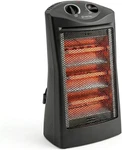 Portable Infrared Space Heater With Adjustable Thermostat - 2 Settings New. Price: $113.99.