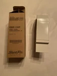 Slant/fin Base/line 2000 Left Hand End Cap Non-hinged 2" Nu White New. Price: $7.50.