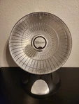 Presto Heatdish Parabolic Electric Heater Model 0791708 Black & Silver 1000W Used. Price: $50.00.