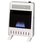 New Procom Heating 10,000 Btu Propane Gas Blue Flame Heater ML100HBA-B. Price: $99.99.