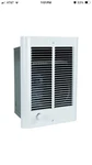 CZ2048T 240/208V 2.0-0.75KW Wall Heater Cos-e Series New. Price: $85.00.