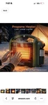 The Boss Propane Heater For Patio, 12000 Btu Portable Outdoor Use Prop... Open. Price: $65.00.
