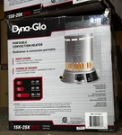 Dyna-glo RMC-LPC25DG Propane Heater 15K-25K Btu Convection Indoor/outdoor New. Price: $125.00.