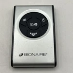 A2 Bionaire 4 Button Ceramic Heater Remote Control Silver Original Works Used. Price: $10.00.