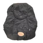 Cozy Cover Infant Car Seat Black Fleece Winter Warm Zippered Used. Price: $13.59.