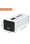 5000 Watts Power Inverter Peak 10KW, Pure Sine Wave 12V Dc To 120V Ac Off Gri.... Price: $500.00.