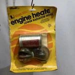 1978 Engine Heater Package. Budd, By Phillips Tenor, Sure Radiator New. Price: $10.00.