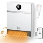 Dreo Smart Wall Heater, IP24 Electric Ptc Space Heaters For Indoor Use, 30 Osci Open. Price: $65.00.