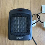 Andily FH105A Portable Space Heater 1500W 120V Forced Air 2-SETTING Black Used. Price: $24.98.