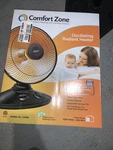 Comfort Zone CZ998 Oscillating Parabolic Radiant Heater, Excellent Condition! Used. Price: $30.00.