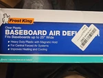 Thermwell HD11 Heat And Air Deflector - 15 X 24 In. New. Price: $18.50.