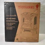 Twin Star Home Classicflame 1000SQ Ft Electric Stove White Powder Coat New. Price: $64.99.