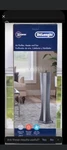 Delonghi HFX85W15C Hepa Air Purifier Heater Fan 3D Comfort Tower New In Box. Price: $100.00.