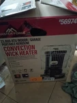 Master Forge 23800 Btu Kerosene Convection Heater Open Box Indoor/ Garage. Price: $134.99.