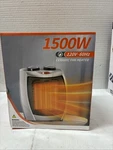 Ceramic Heater Fan For Office Room Desk, Nib 1500W New. Price: $18.89.
