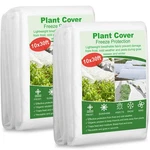 Sportyouth 2-PACK Plant Covers 10X30FT 1.2OZ Freeze Protection Frost Blanket New. Price: $52.06.