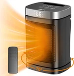 Jibufi 1500W Portable Space Heater With Remote And Timer New. Price: $44.93.