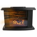 800W Artificial Flame Stove Electric Fireplace Heater New. Price: $76.00.