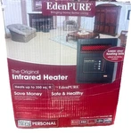 Edenpure Personal A4887/RTL Quartz Infrared Portable Heater 45KX 1000W Black Used. Price: $103.50.