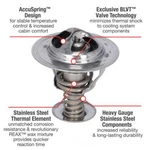 Engine Coolant Thermostat-ultrastat Motorad 5281-180 New. Price: $26.33.