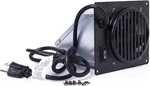 Criditpid WHF100 Vent-free Wall Heater Blower Fan, Black New. Price: $47.99.