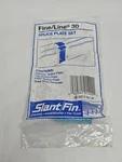 Slant-fi Splice Plate Set 2" Baseboard Accessory Blue Fine/line 30 New. Price: $21.50.
