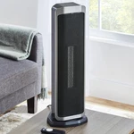Open Box Better Homes & Gardens 23" Tower Ceramic Heater Black BHF136193153ERB. Price: $59.99.