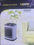 New Kismile Portable Ceramic Fan Heater 1500W 120-60HZ White Adj Theroststsat. Price: $26.38.
