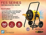 Fostoria FES-1024-1CA 10KW 240V 1PH Portable Electric Salamander Heater, Factor New. Price: $1765.12.