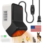 Portable Electric Space Dog Pet House Heater With Thermostat Anti-bite Wire Wall New. Price: $44.99.