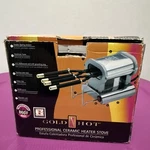 Gold 'n Hot Gnh Pro Jumbo Ceramic Heater Stove Open. Price: $50.00.