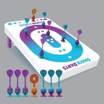 Eastpoint Smack Darts 2-IN-1 Suction Cup Dartboard Game 12X24 In, Multicolo... New. Price: $55.51.