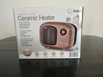 Soleil MH-08S 250 Watt Personal Electric Ceramic Space Desktop Heater Wood Grain New. Price: $15.99.