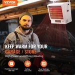Electric Garage Heater, Etl Listed New. Price: $339.24.