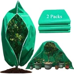 Pasidener 2-PK Plant Covers 75"X55" 2.2OZ Tree Freeze Protection Frost Cloth New. Price: $38.98.