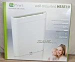 Conservetec Envi Thin Wall Mount Low Energy Consumption Heater HH1012T New. Price: $149.95.