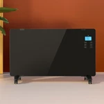 Convection Glass Panel Electric Heaters Wall Mounted Black 2000W Brand. Price: $139.08.