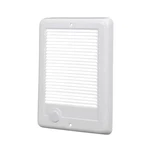 Replacement Grille White Com-pak, Max In-wall Fan-forced Electric New. Price: $34.21.