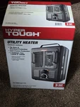 Hyper Tough Utility Heater Black Settings Tip Over Protection 3YR Warr. New. Price: $34.49.
