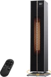 1500W Ceramic Tower With Remote, 32 Oscillating Space Heater, Silver New. Price: $183.99.
