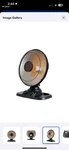 Utilitech Up To 1000-WATT Infrared Parabolic Dish Indoor Electric Space Heater New. Price: $42.00.