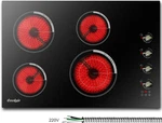 30 Inch Electric Cooktop 4 Burner BUILT-IN(29.13"X19.3") Ceramic Stove 670 New. Price: $359.99.